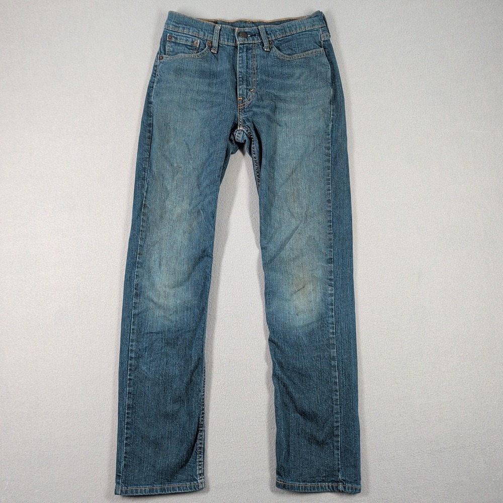 Levi's 514 Jeans Mens 29x32 Blue Straight Leg Denim Pants